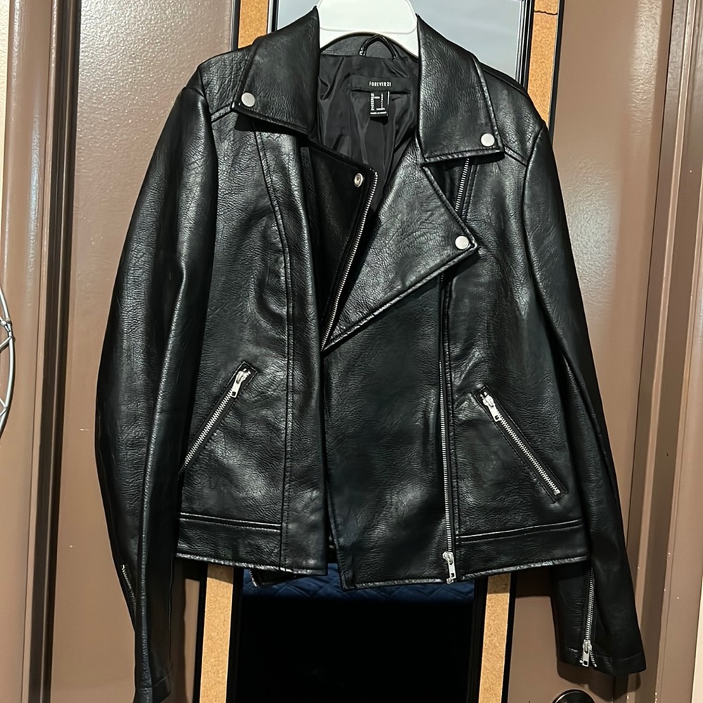 Leather jacket